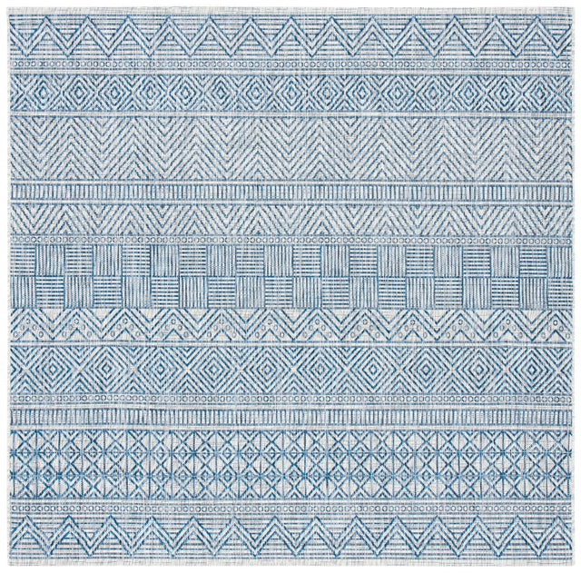 Safavieh Courtyard Cy8196 - 36812 Grey/Navy Rugs - Safavieh - cy8196 - 36812 - 4sq