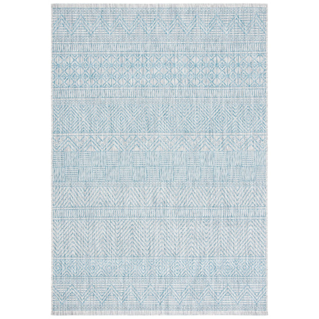 Safavieh Courtyard Cy8196 - 37112 Light Grey/Aqua Rugs - Safavieh - cy8196 - 37112 - 2