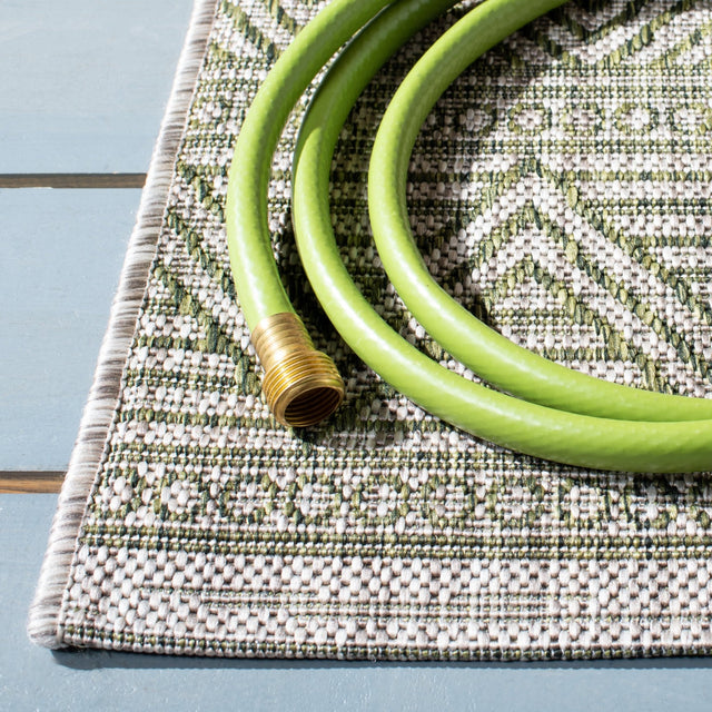 Safavieh Courtyard Cy8196 - 37912 Grey/Olive Green Rugs - Safavieh - cy8196 - 37912 - 2