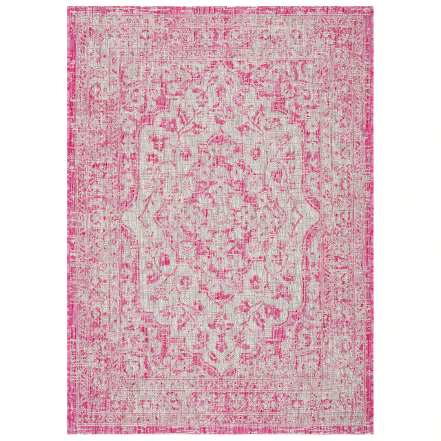 Safavieh Courtyard Cy8231 - 39712 Fuchsia/Grey Rugs - Safavieh - cy8231 - 39712 - 4