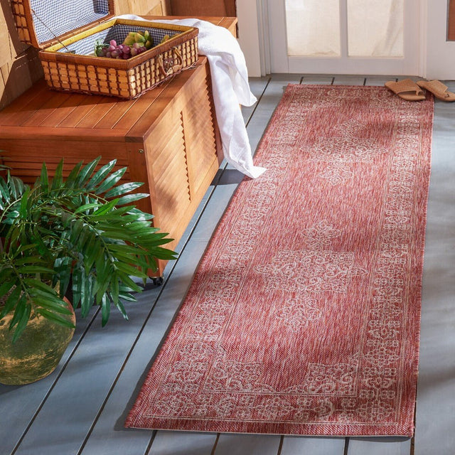 Safavieh Courtyard Cy8232 - 36521 Rust/Ivory Rugs - Safavieh - cy8232 - 36521 - 28