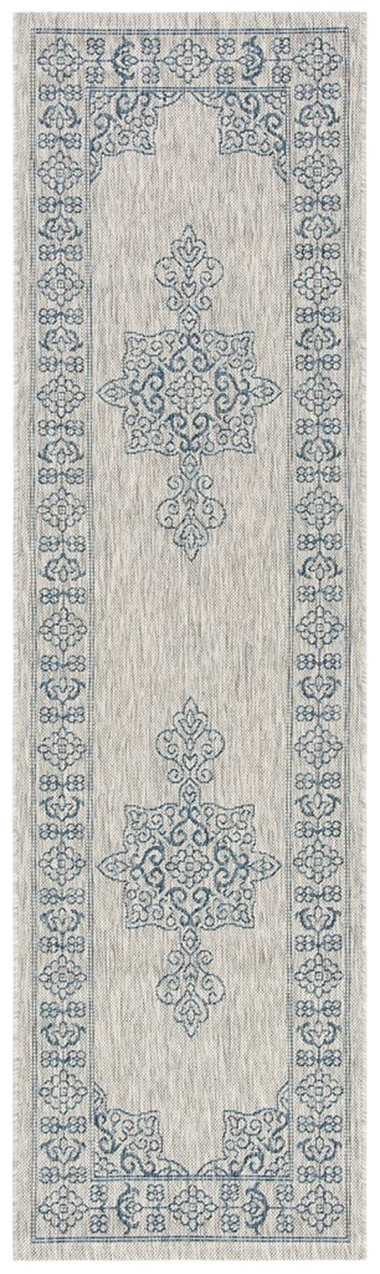Safavieh Courtyard Cy8232 - 36812 Grey/Navy Rugs - Safavieh - cy8232 - 36812 - 28