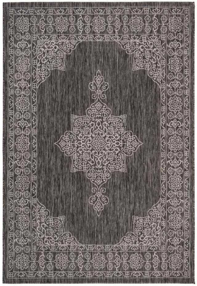 Safavieh Courtyard Cy8232 Black/Ivory Rug - Safavieh - cy8232 - 36621 - 27