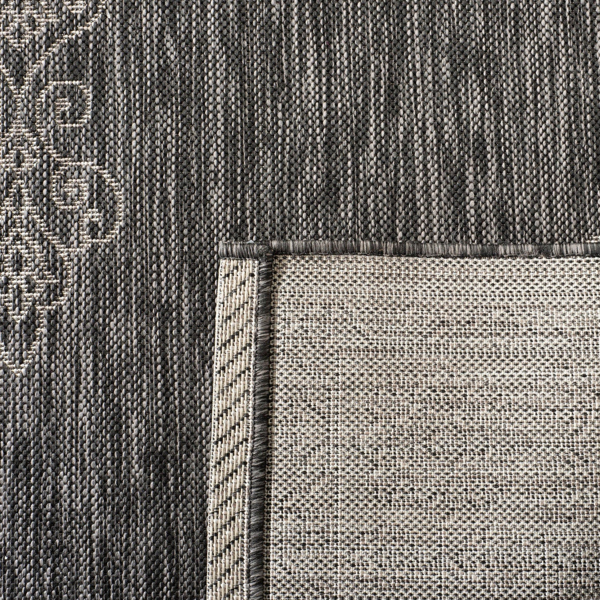 Safavieh Courtyard Cy8232 Black/Ivory Rug - Safavieh - cy8232 - 36621 - 27