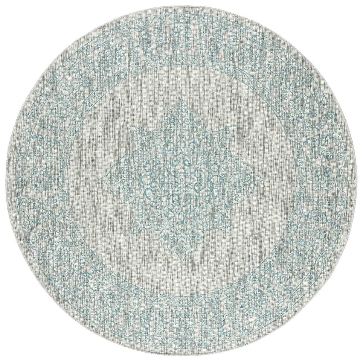 Safavieh Courtyard Cy8232 Grey/Aqua Rug - Safavieh - cy8232 - 37112 - 27
