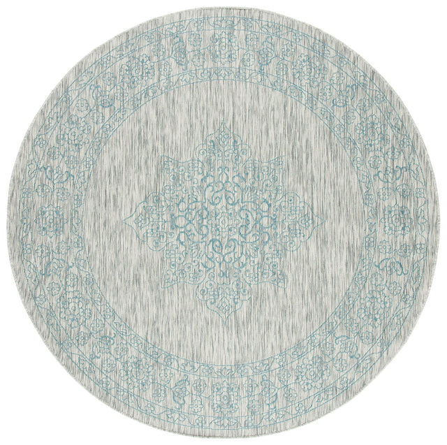 Safavieh Courtyard Cy8232 Grey/Aqua Rug - Safavieh - cy8232 - 37112 - 27