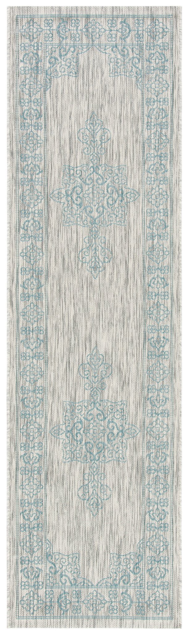 Safavieh Courtyard Cy8232 Grey/Aqua Rug - Safavieh - cy8232 - 37112 - 27