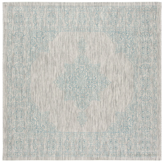 Safavieh Courtyard Cy8232 Grey/Aqua Rug - Safavieh - cy8232 - 37112 - 27