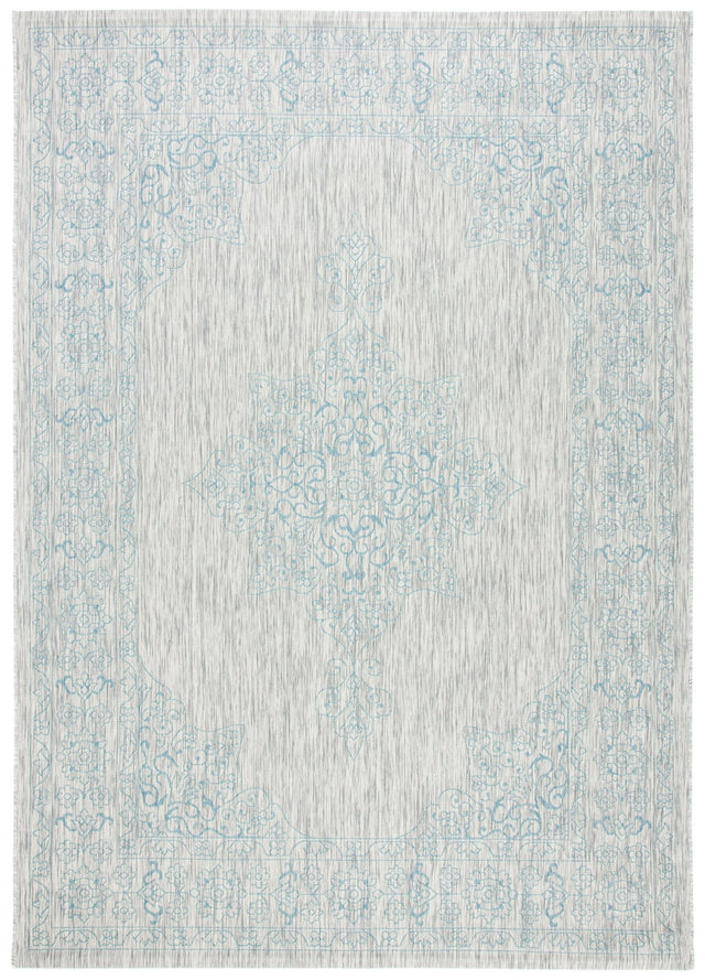 Safavieh Courtyard Cy8232 Grey/Aqua Rug - Safavieh - cy8232 - 37112 - 27