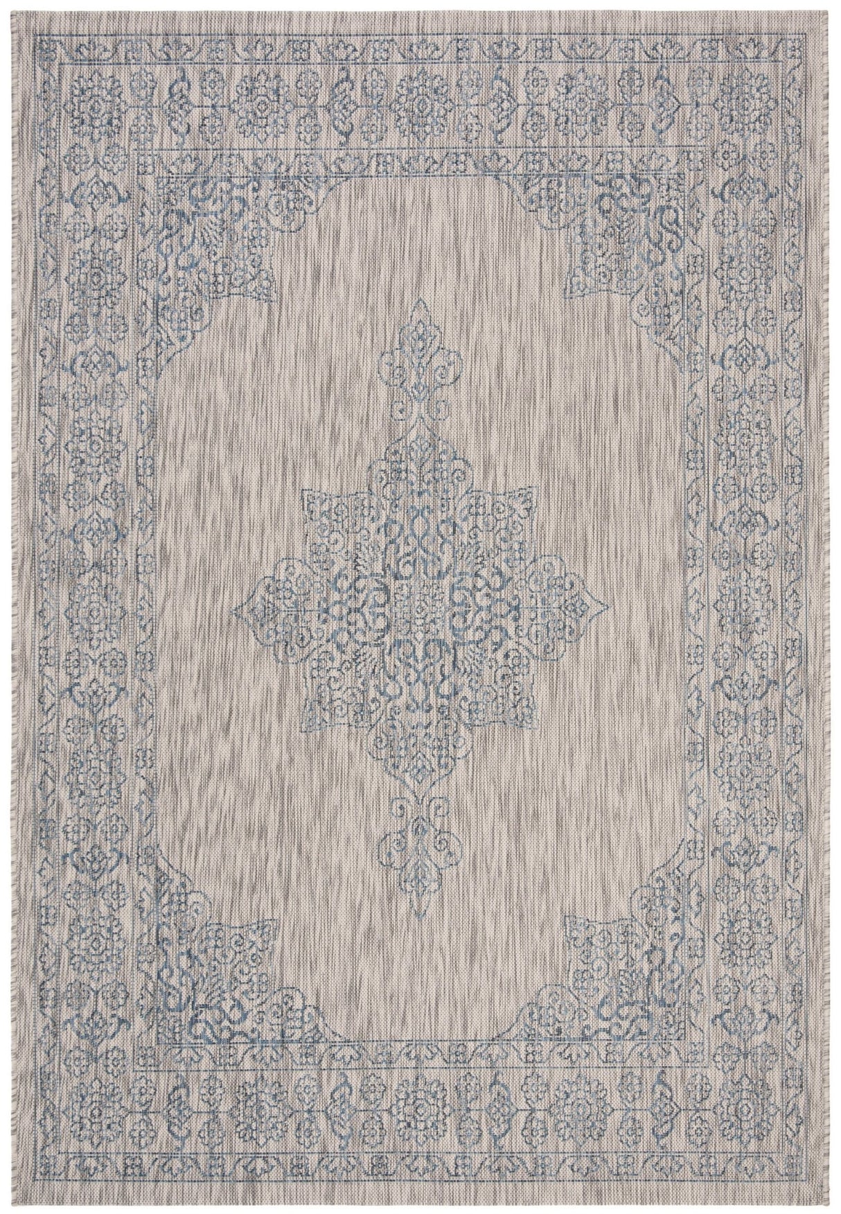 Safavieh Courtyard Cy8232 Grey/Navy Rug - Safavieh - cy8232 - 36812 - 27