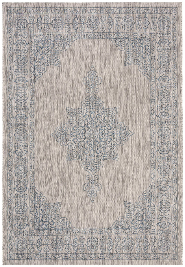 Safavieh Courtyard Cy8232 Grey/Navy Rug - Safavieh - cy8232 - 36812 - 27