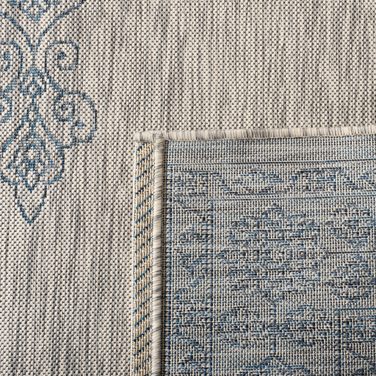 Safavieh Courtyard Cy8232 Grey/Navy Rug - Safavieh - cy8232 - 36812 - 27