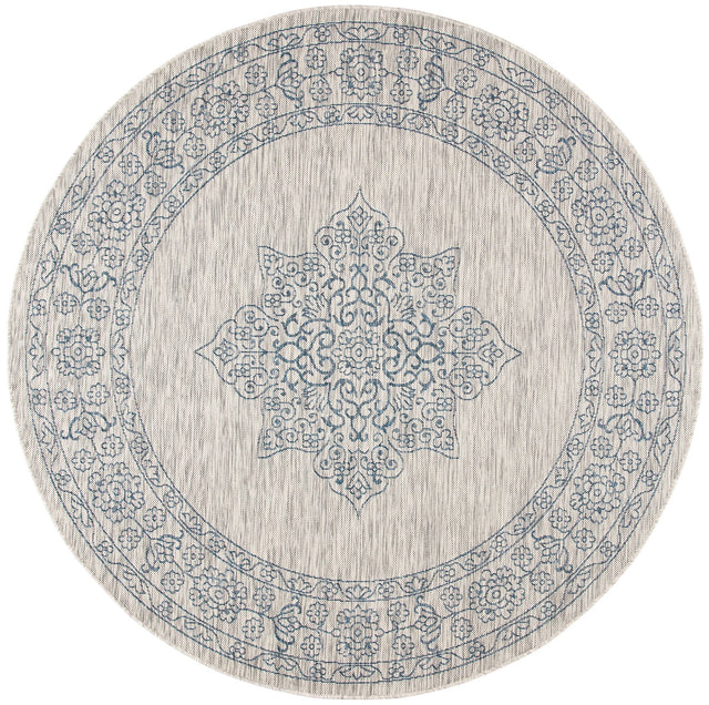 Safavieh Courtyard Cy8232 Grey/Navy Rug - Safavieh - cy8232 - 36812 - 27