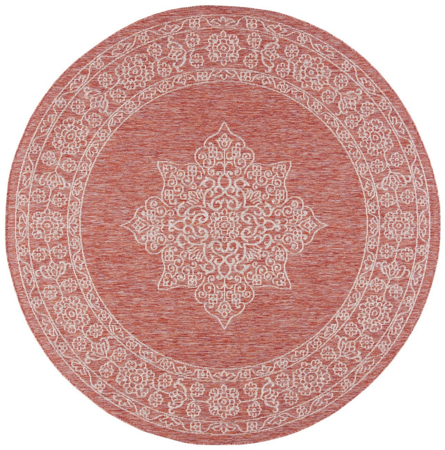 Safavieh Courtyard Cy8232 Rust/Ivory Rug - Safavieh - cy8232 - 36521 - 5r