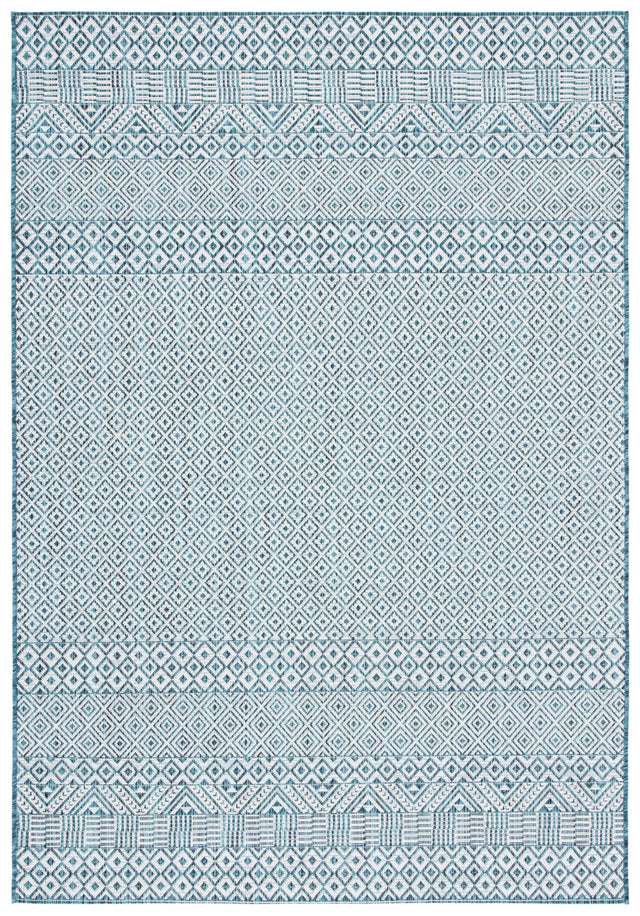 Safavieh Courtyard Cy8235 - 53512 Ivory/Aqua Rugs - Safavieh - cy8235 - 53512 - 3