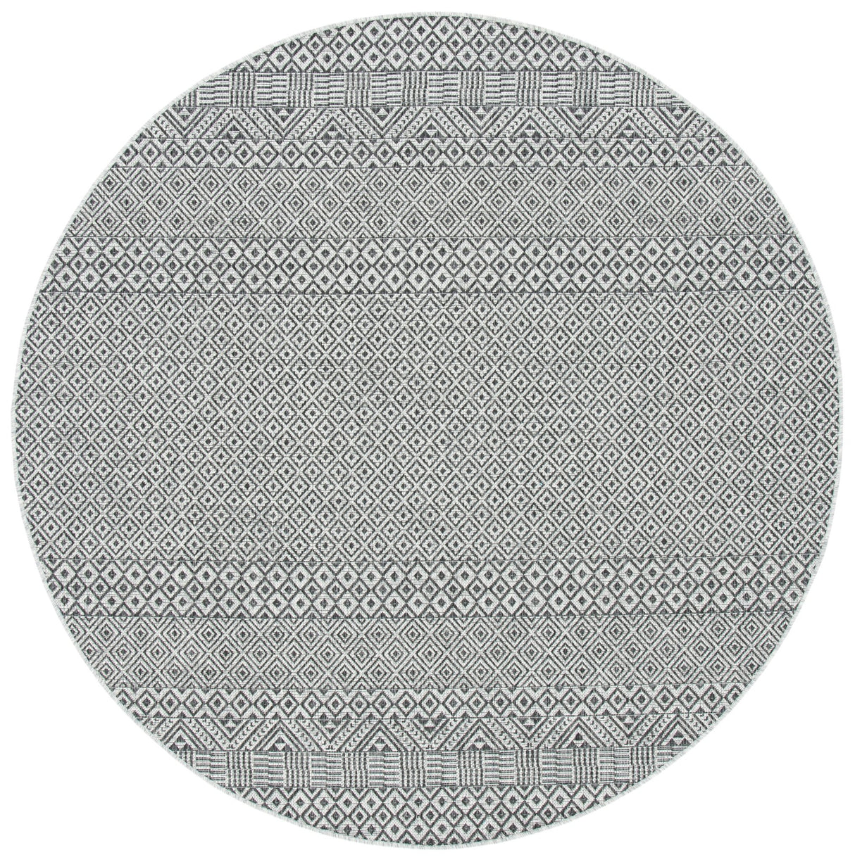 Safavieh Courtyard Cy8235 Grey/Black Rug - Safavieh - cy8235 - 37612 - 3