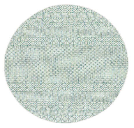 Safavieh Courtyard Cy8235 Ivory/Green Rug - Safavieh - cy8235 - 55712 - 25