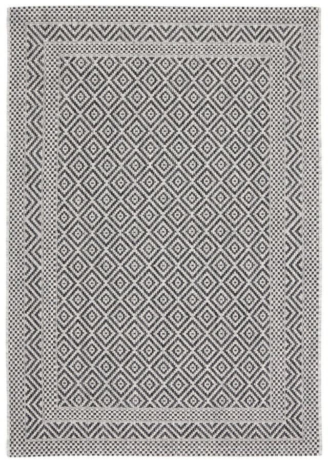 Safavieh Courtyard Cy8364 Grey/Black Rug - Safavieh - cy8364 - 37612 - 7r