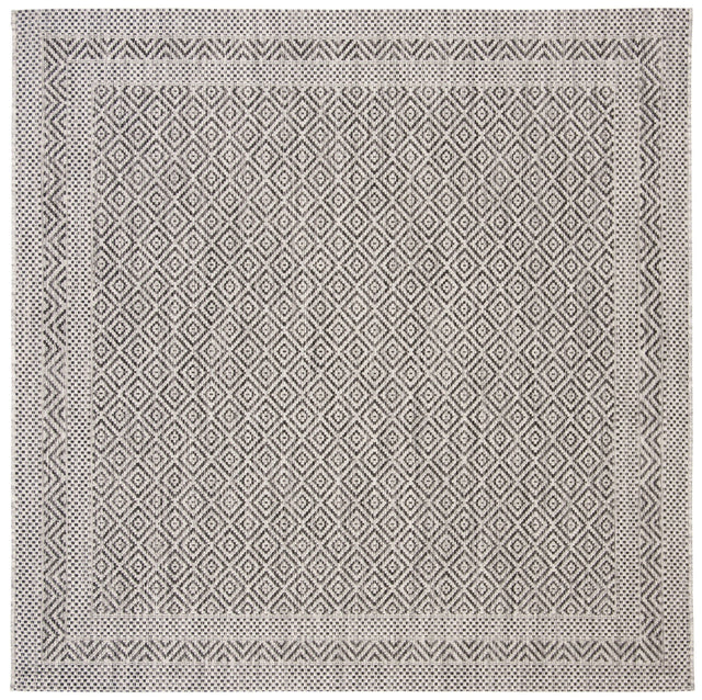 Safavieh Courtyard Cy8364 Grey/Black Rug - Safavieh - cy8364 - 37612 - 7sq