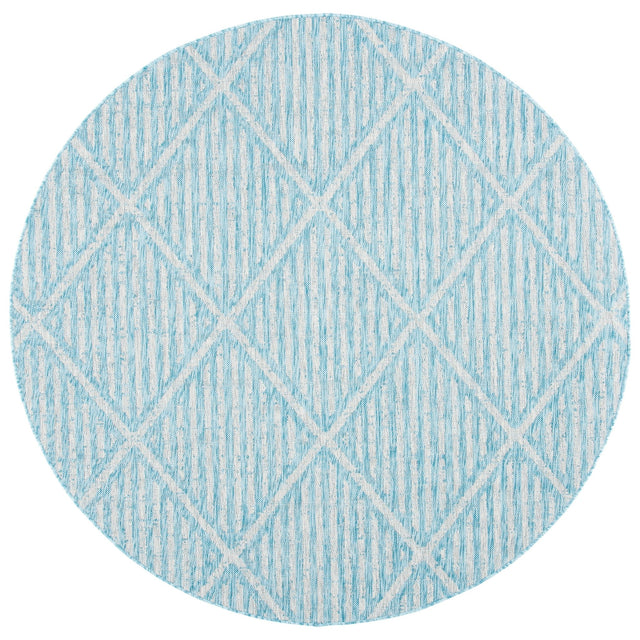 Safavieh Courtyard Cy8392 - 37121 Aqua/Grey Rugs - Safavieh - cy8392 - 37121 - 7r