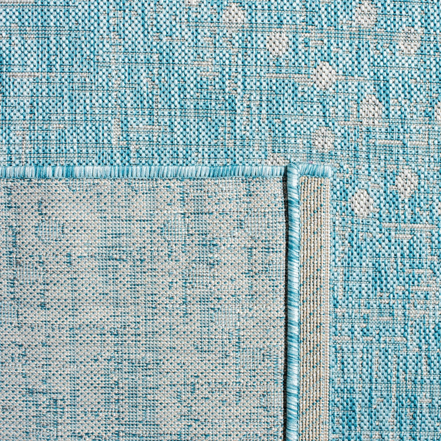 Safavieh Courtyard Cy8394 - 37121 Aqua/Grey Rugs - Safavieh - cy8394 - 37121 - 7r