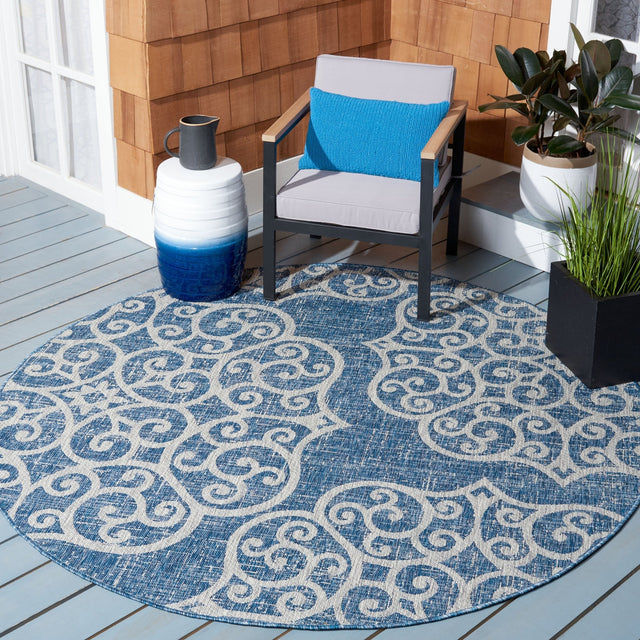Safavieh Courtyard Cy8396 - 36821 Navy/Grey Rugs - Safavieh - cy8396 - 36821 - 4