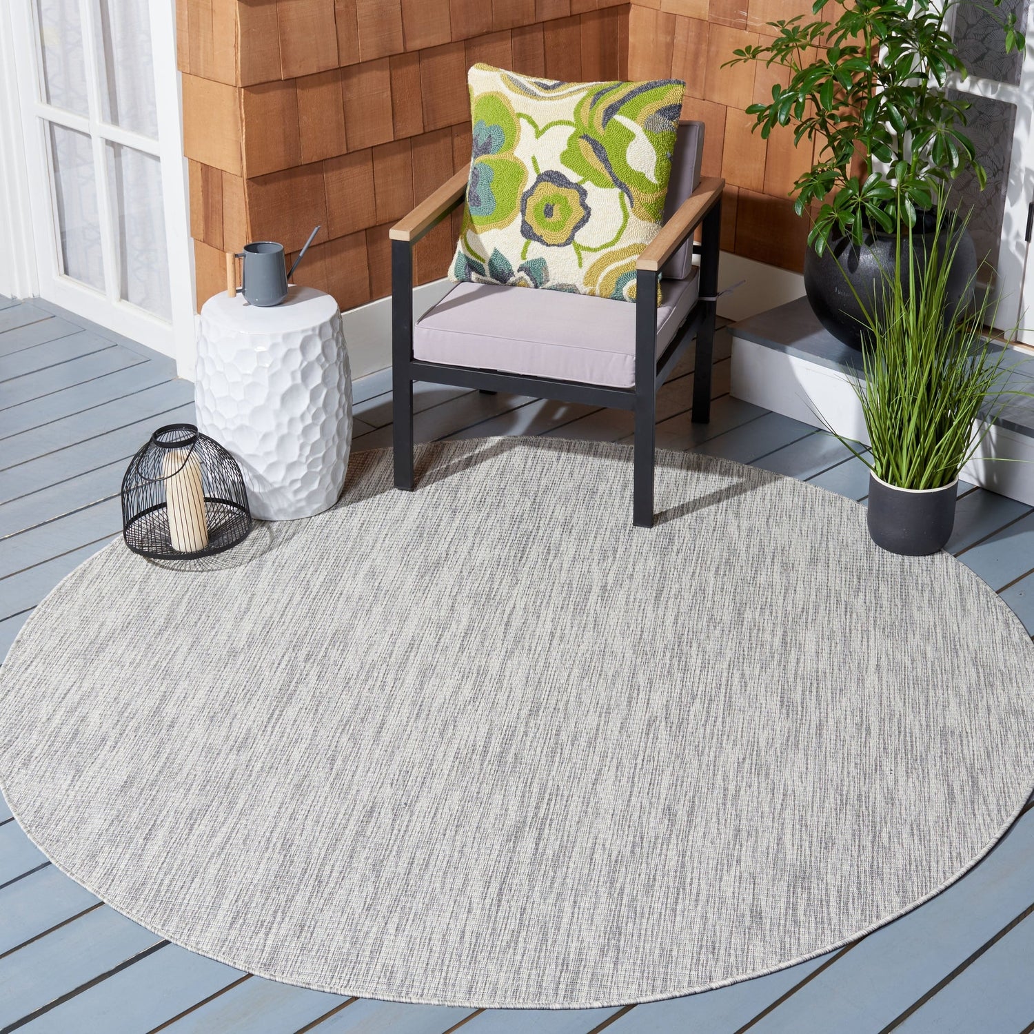 Safavieh Courtyard Cy8403 - 36811 Grey/Grey Rug - Safavieh - cy8403 - 36811 - 7r