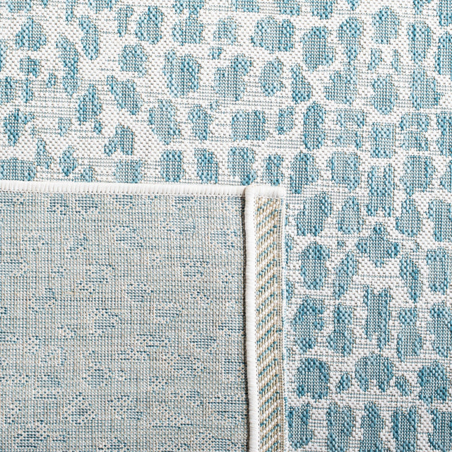 Safavieh Courtyard Cy8444 Ivory/Aqua Rug - Safavieh - cy8444 - 53612 - 7r