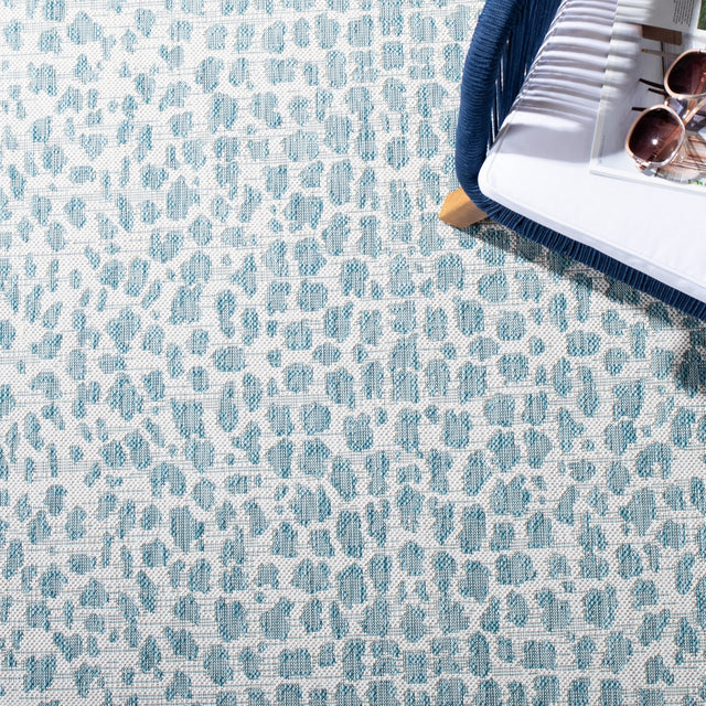 Safavieh Courtyard Cy8444 Ivory/Aqua Rug - Safavieh - cy8444 - 53612 - 7r