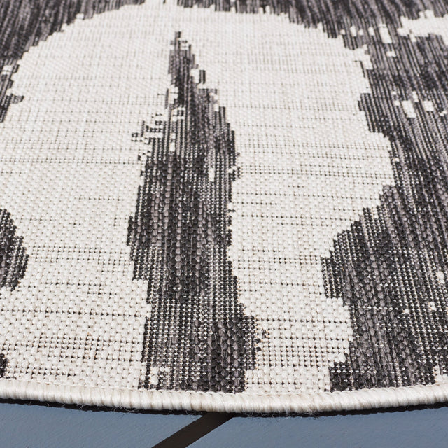 Safavieh Courtyard Cy8444 Ivory/Black Rug - Safavieh - cy8444 - 53712 - 2