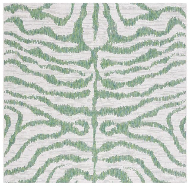 Safavieh Courtyard Cy8444 Ivory/Green Rug - Safavieh - cy8444 - 55712 - 7sq