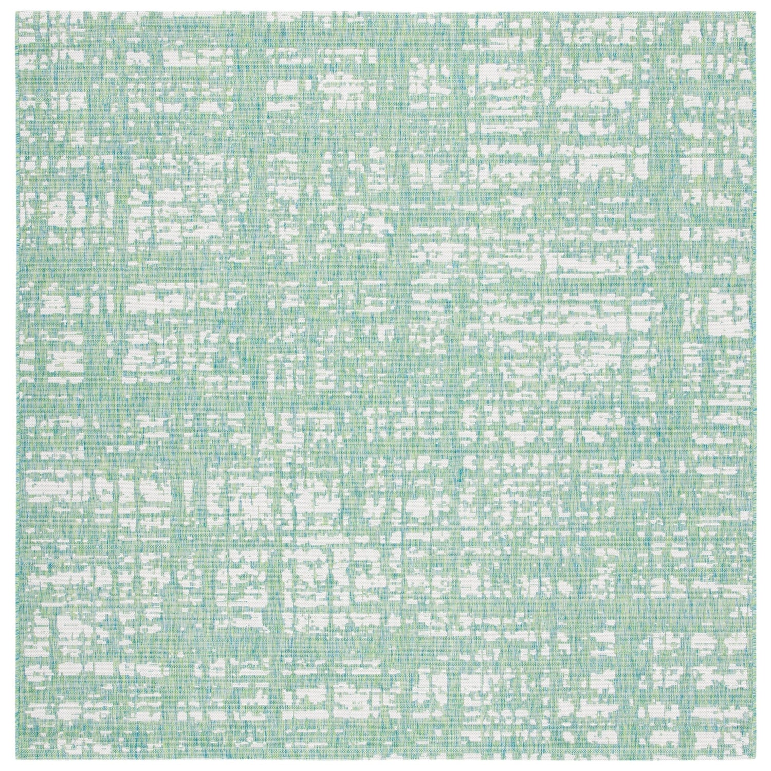 Safavieh Courtyard Cy8451 - 55721 Green Blue/Ivory Rugs - Safavieh - cy8451 - 55721 - 7sq