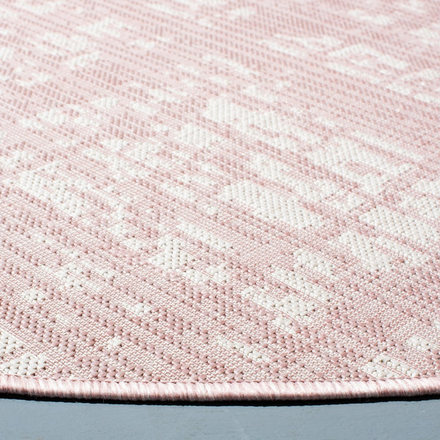 Safavieh Courtyard Cy8451 - 56221 Pink/Ivory Rugs - Safavieh - cy8451 - 56221 - 7r