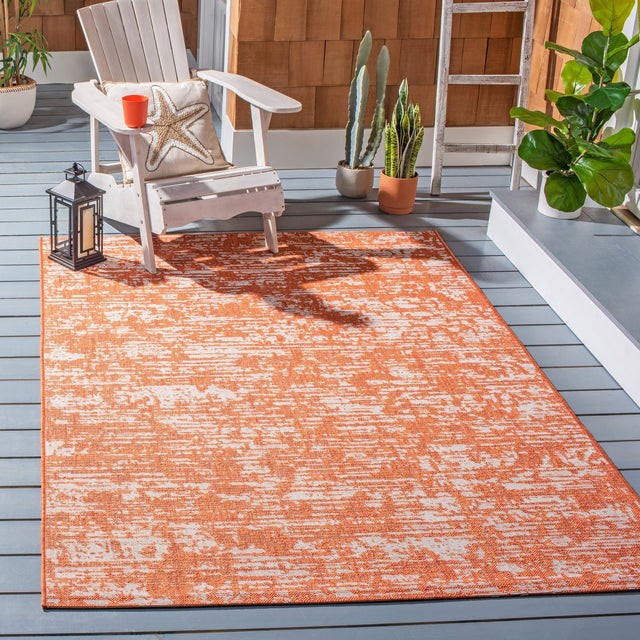 Safavieh Courtyard Cy8452 - 52821 Orange/Ivory Rugs - Safavieh - cy8452 - 52821 - 2