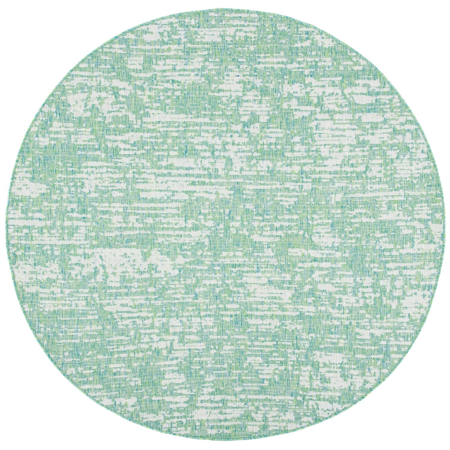 Safavieh Courtyard Cy8452 - 55721 Green Blue/Ivory Rugs - Safavieh - cy8452 - 55721 - 7r