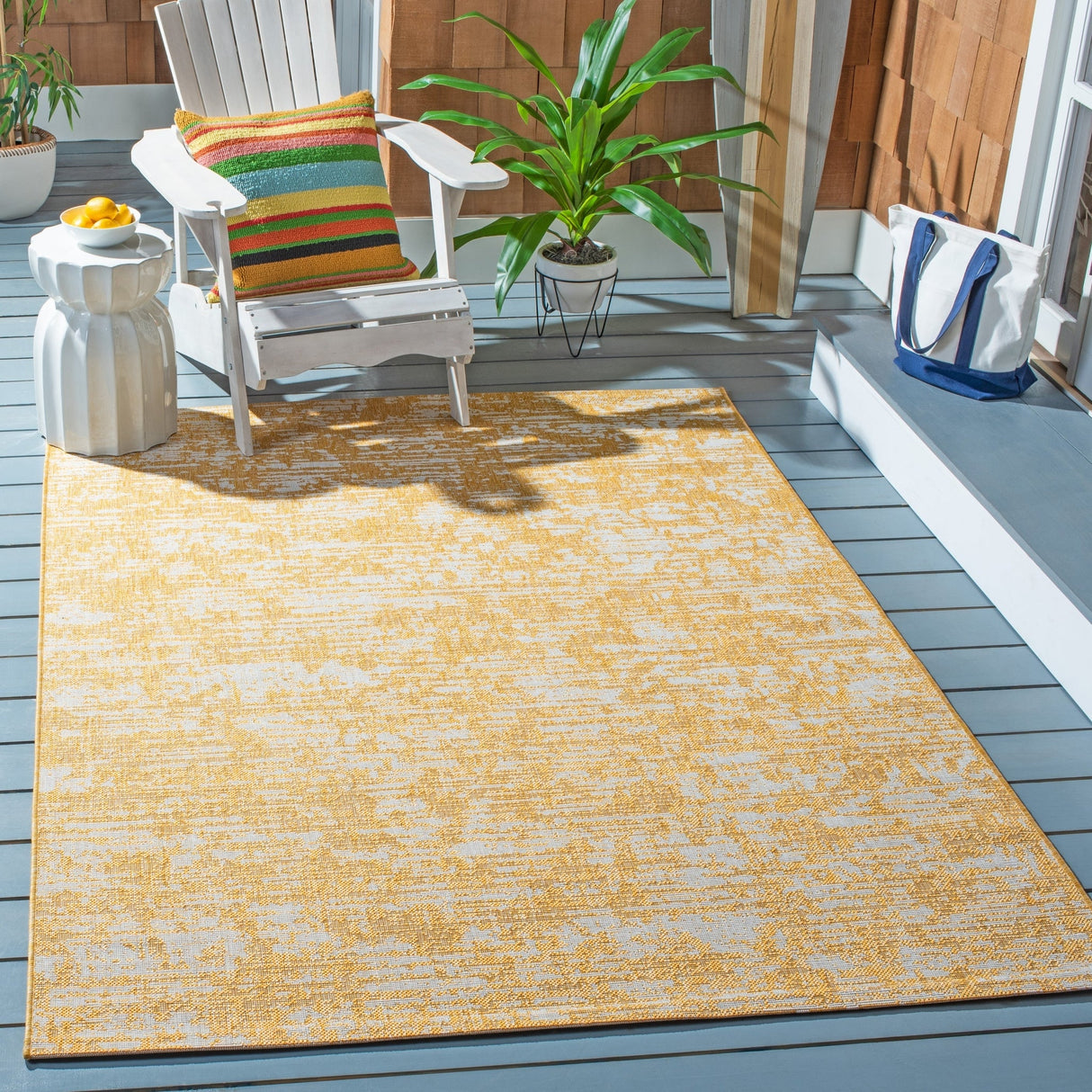Safavieh Courtyard Cy8452 - 56021 Gold/Ivory Rugs - Safavieh - cy8452 - 56021 - 2