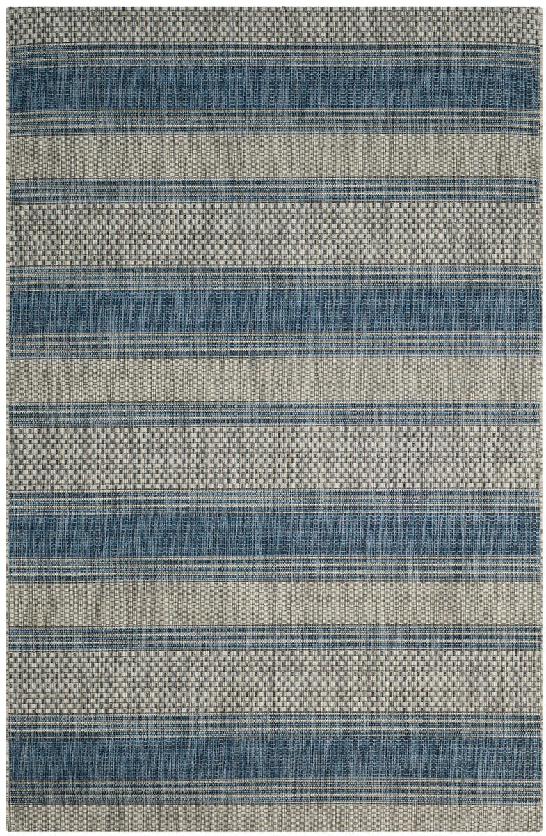 Safavieh Courtyard Cy8464 - 36812 Grey / Navy Rugs - Safavieh - cy8464 - 36812 - 2