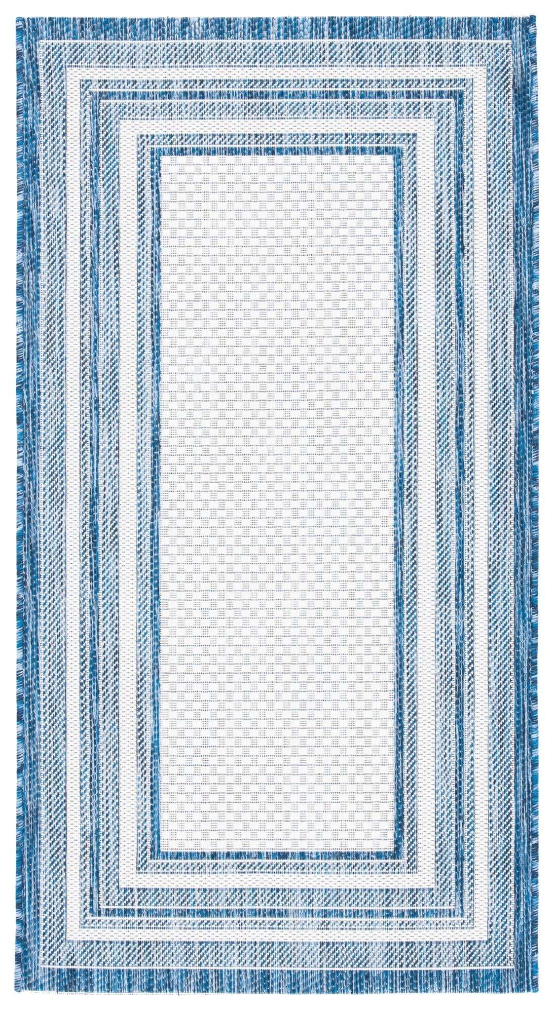 Safavieh Courtyard Cy8475 - 53412 Ivory/Navy Rugs - Safavieh - cy8475 - 53412 - 2