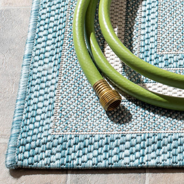 Safavieh Courtyard Cy8475 - 53612 Ivory/Aqua Rugs - Safavieh - cy8475 - 53612 - 2