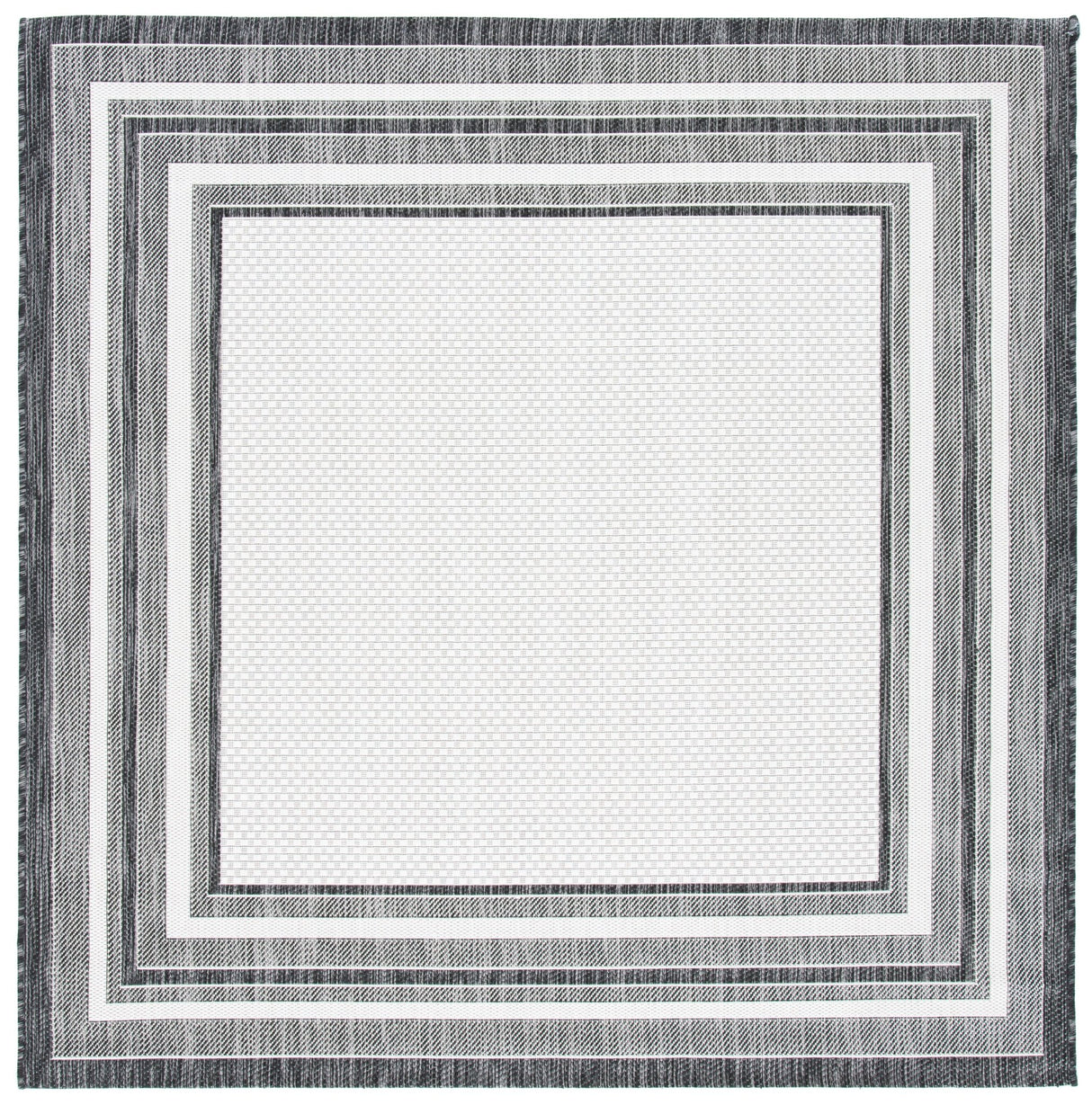 Safavieh Courtyard Cy8475 - 53712 Ivory/Black Rugs - Safavieh - cy8475 - 53712 - 7sq