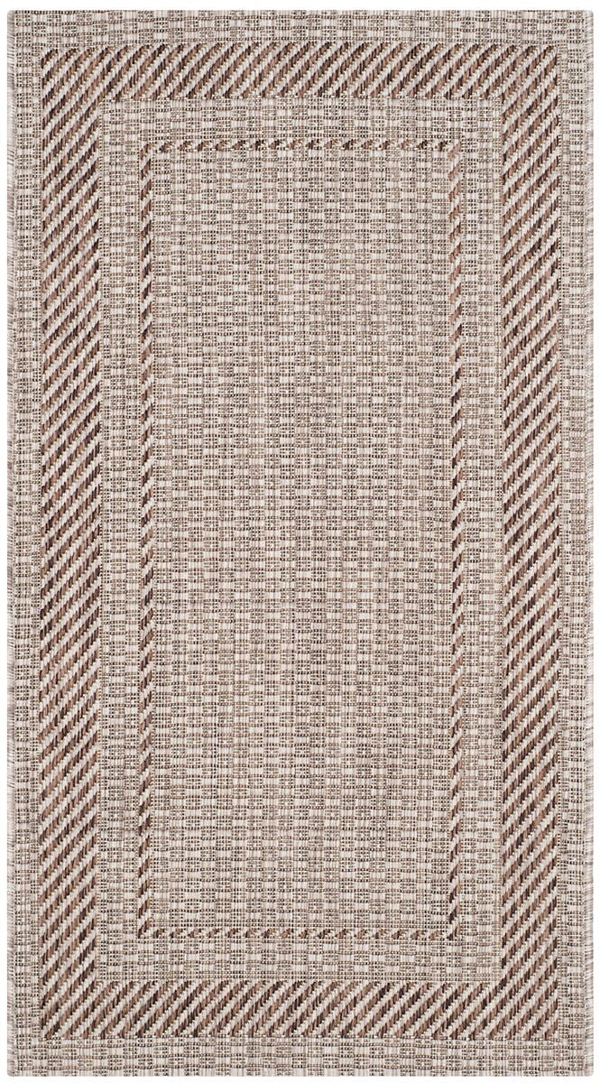 Safavieh Courtyard Cy8477 - 36312 Beige / Brown Rugs - Safavieh - cy8477 - 36312 - 7r