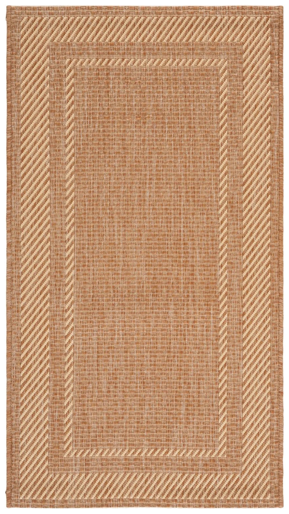 Safavieh Courtyard 2'-7" x 5'-0" Rug in Dark Beig / Beige
