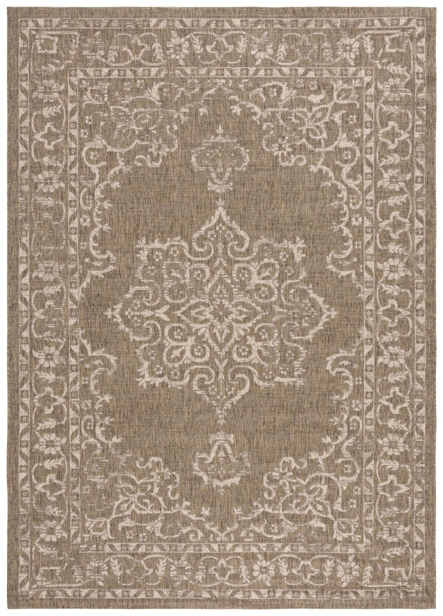 Safavieh Courtyard Cy8481 - 23221 Brown/Beige Rug - Safavieh - cy8481 - 23221 - 5