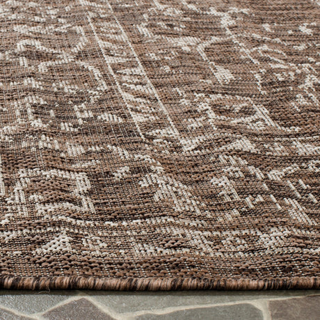 Safavieh Courtyard Cy8481 - 36321 Brown/Beige Rug - Safavieh - cy8481 - 36321 - 7r