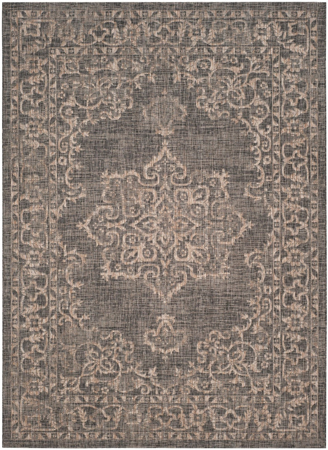 Safavieh Courtyard Cy8481 - 37321 Black/Natural Rug - Safavieh - cy8481 - 37321 - 6