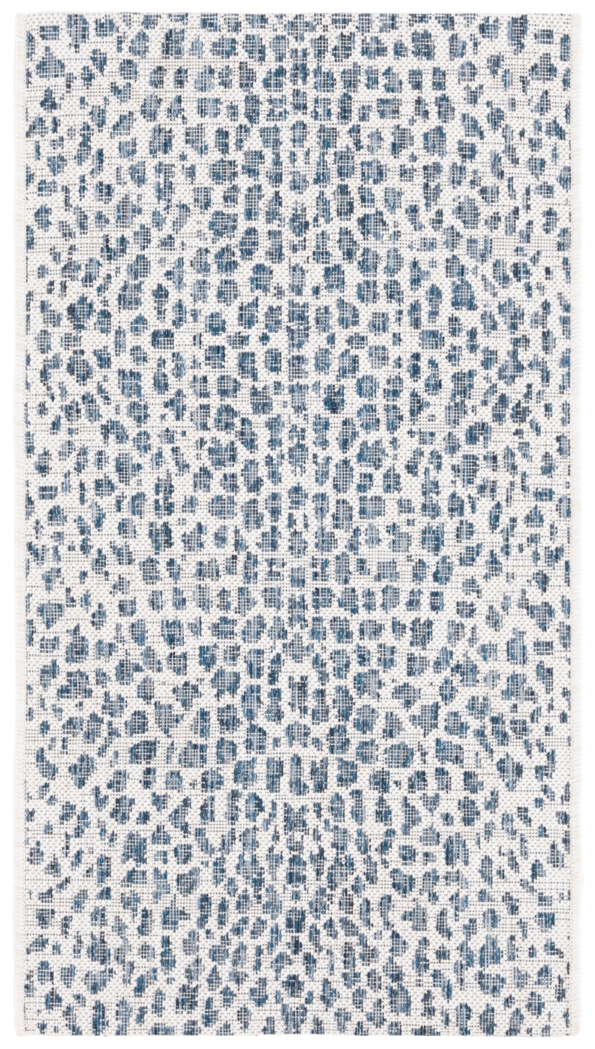 Safavieh Courtyard Cy8505 - 53412 Ivory/Navy Rug - Safavieh - cy8505 - 53412 - 3r