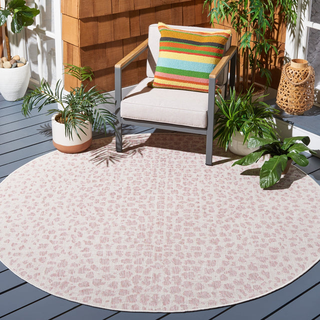 Safavieh Courtyard Cy8505 Ivory/Blush Pink Rug - Safavieh - cy8505 - 56212 - 7r