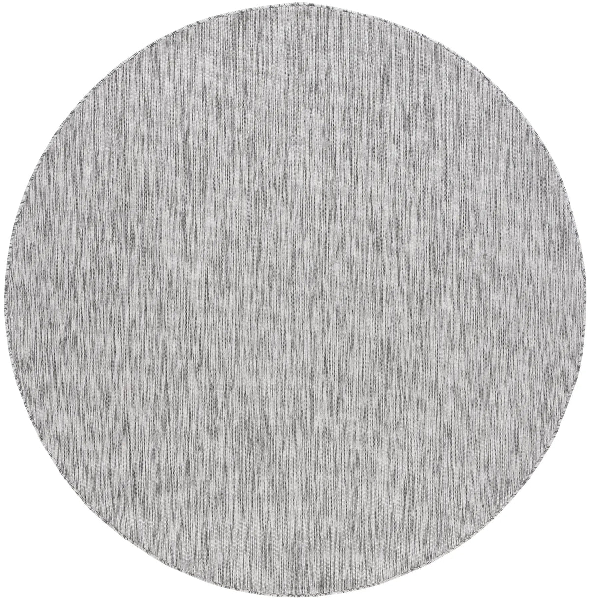 Safavieh Courtyard 6'-7" x 6'-7" Rug in Ivory / Dark Grey