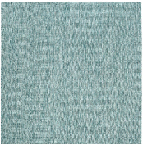 Safavieh Courtyard Cy8520 - 37122 Aqua / Aqua Rugs - Safavieh - cy8520 - 37122 - 5sq
