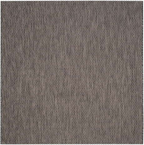 Safavieh Courtyard Cy8521 - 36621 Black / Beige Rugs - Safavieh - cy8521 - 36621 - 5sq